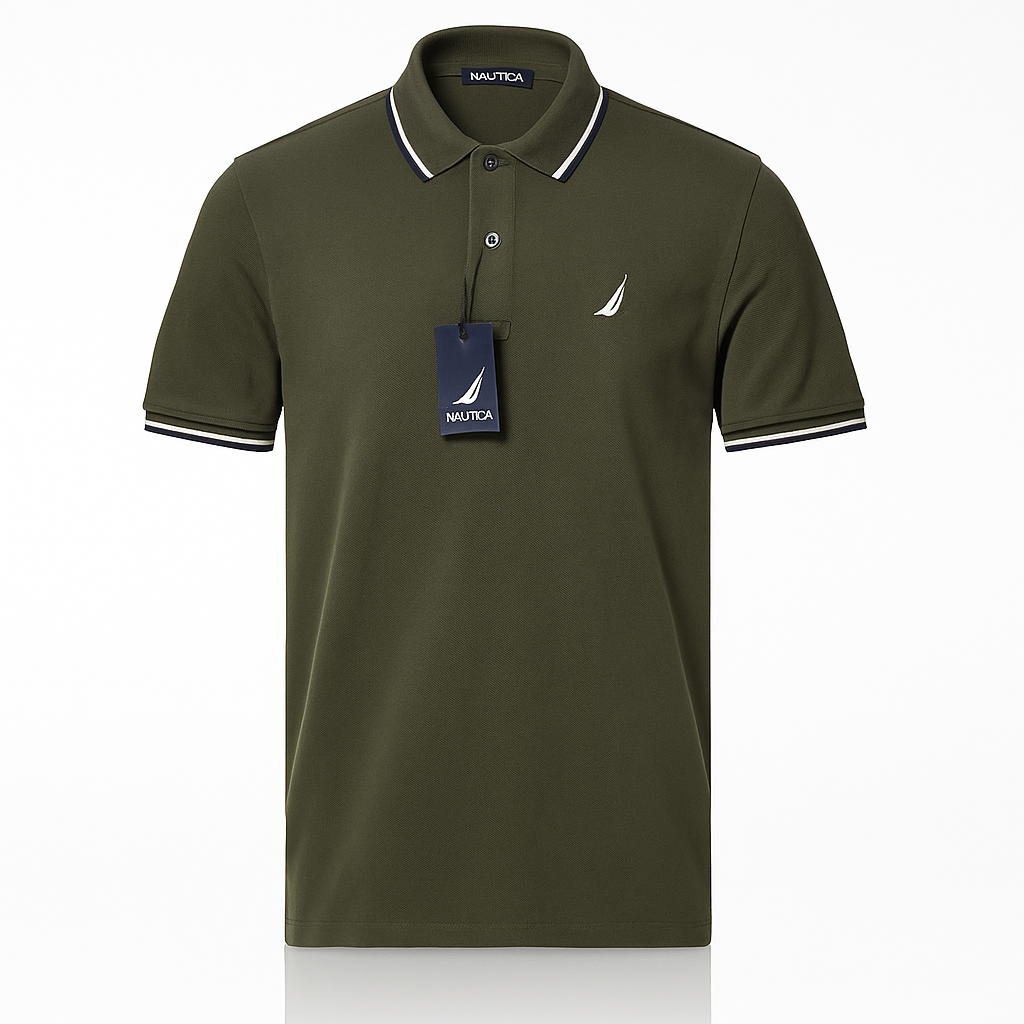 Nautica Olive Green Polo