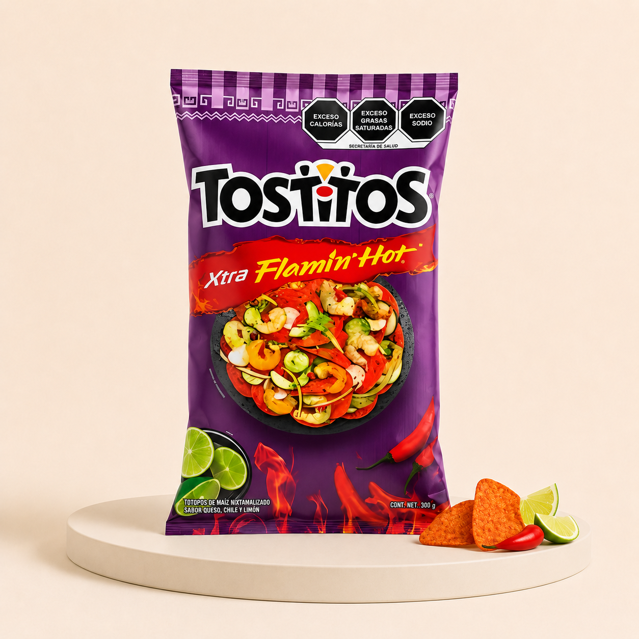 Tostitos Xtra Flamin’ Hot