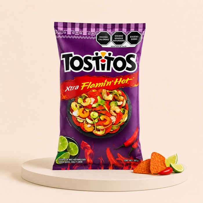 Tostitos Xtra Flamin’ Hot