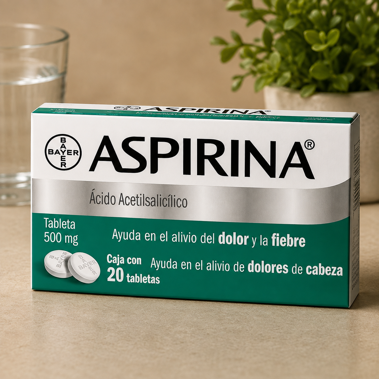 Bayer Aspirin 500 mg