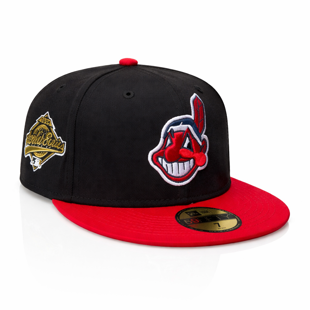 Cleveland Indians Black Red Gold Patch