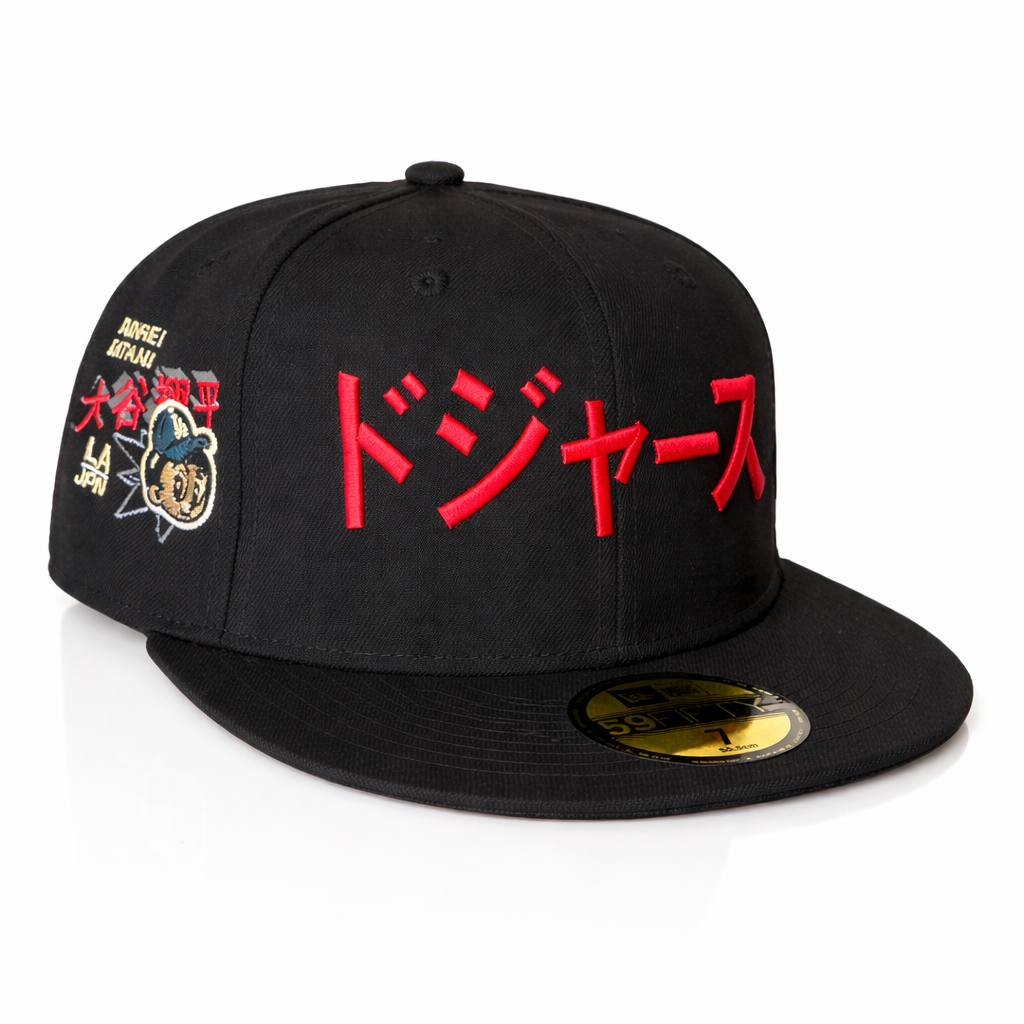 LA Dodgers Black Red Japan
