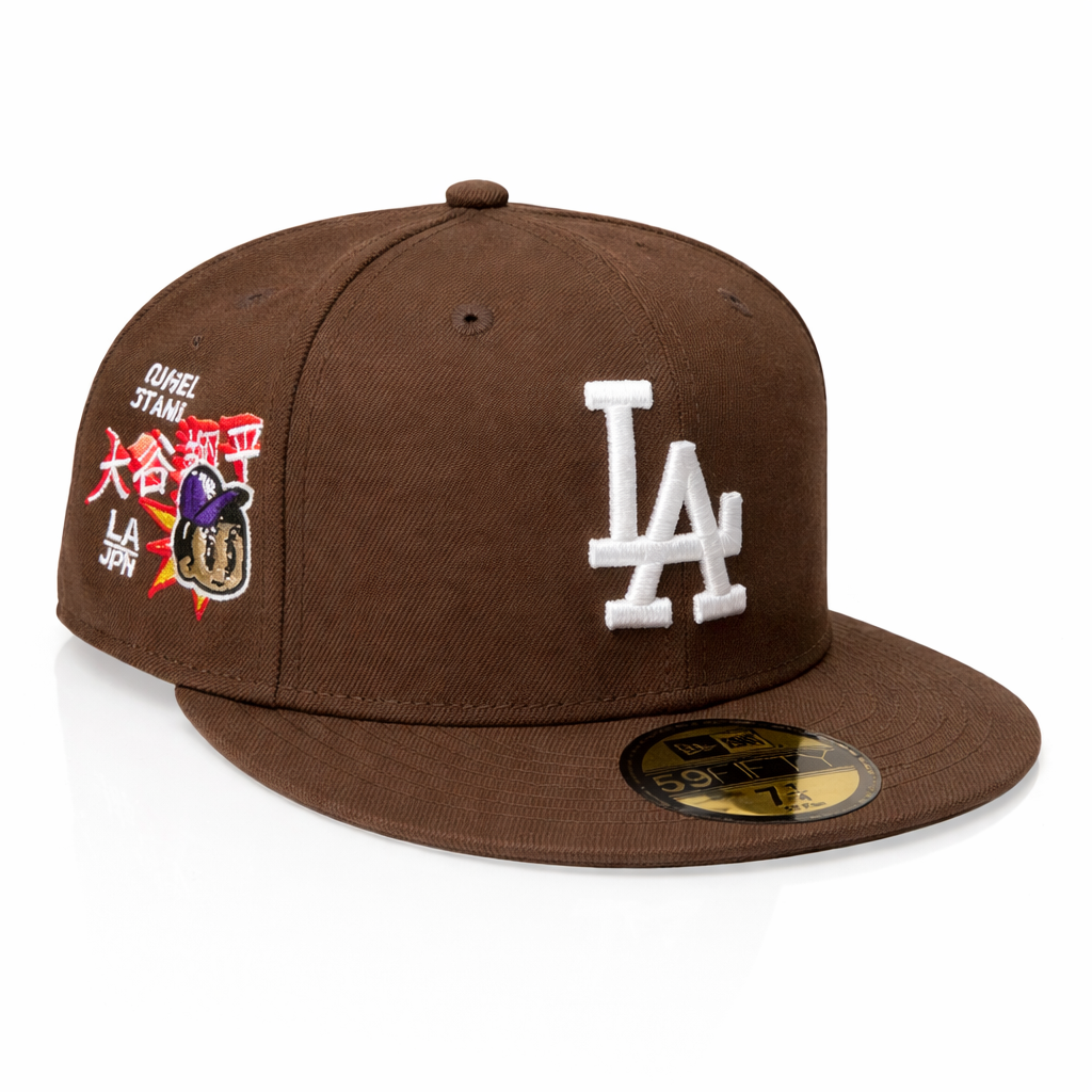 LA Dodgers Brown White Japan