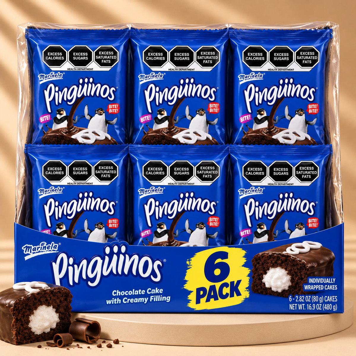 Pingüinos Chocolate Cake