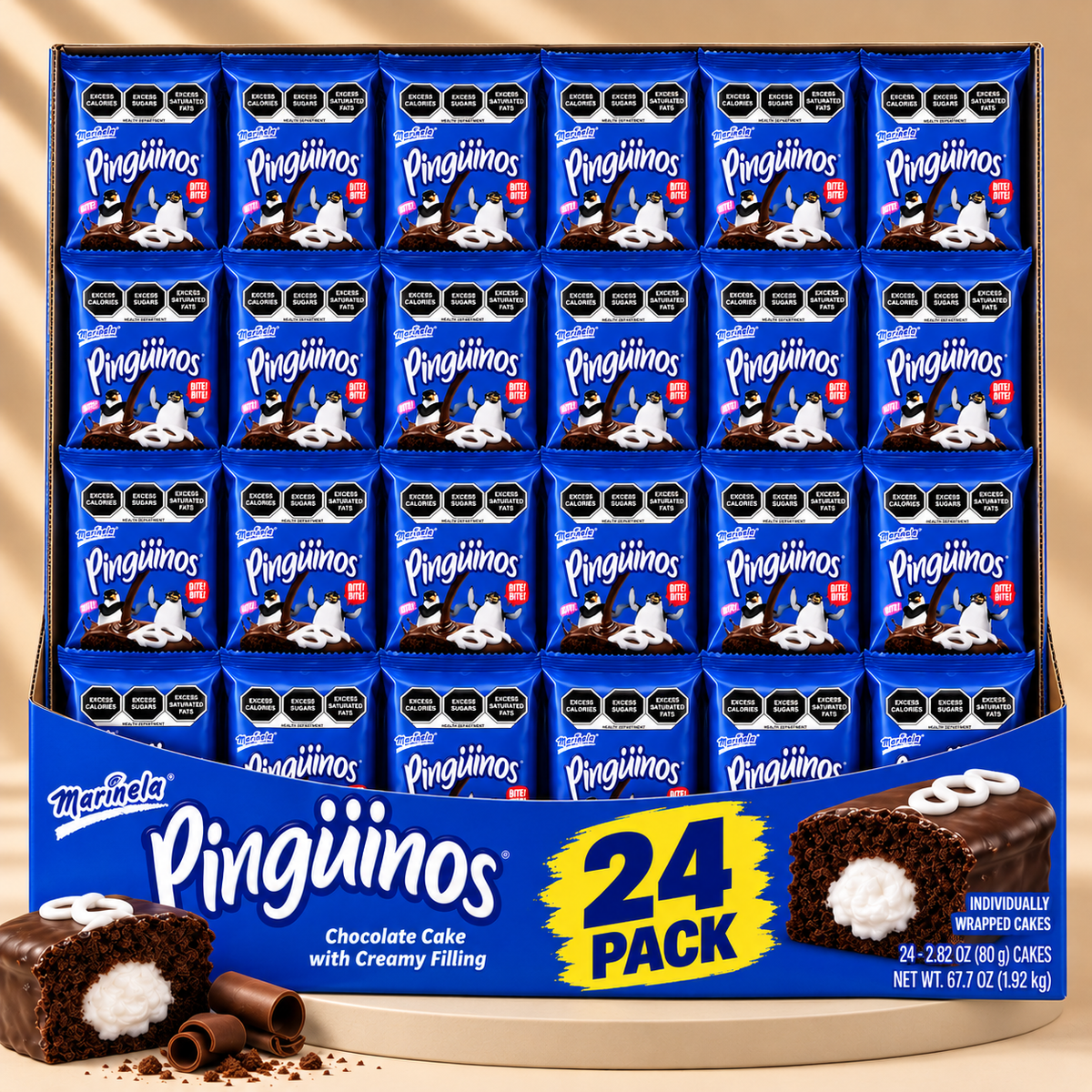 Pingüinos Chocolate Cake