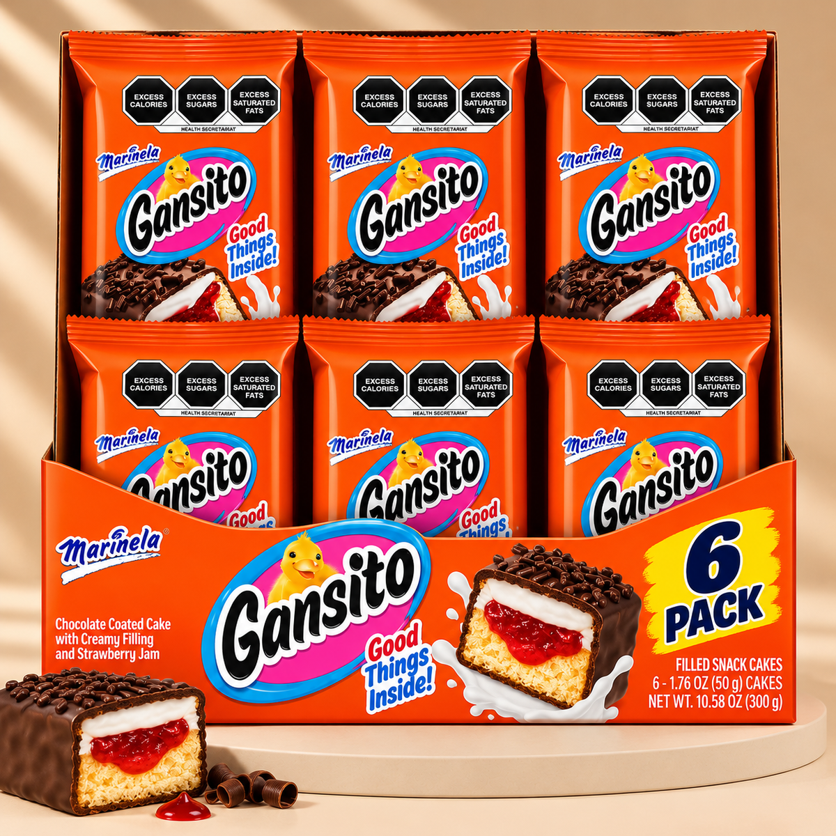 Gansito Chocolate Cake