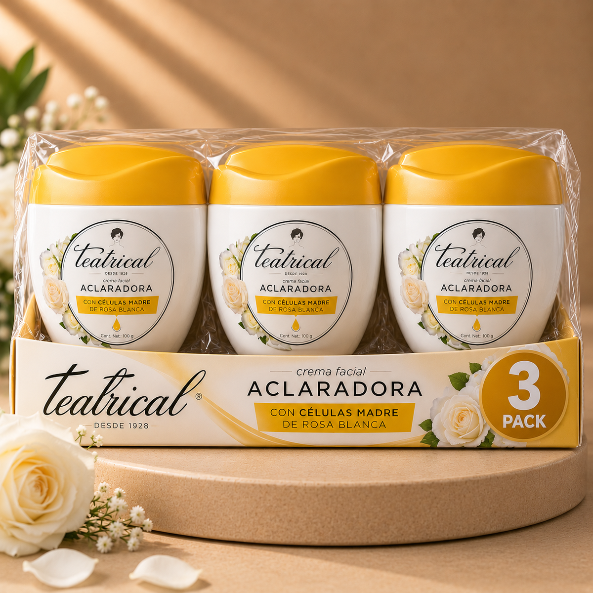 Teatrical Brightening Facial Cream