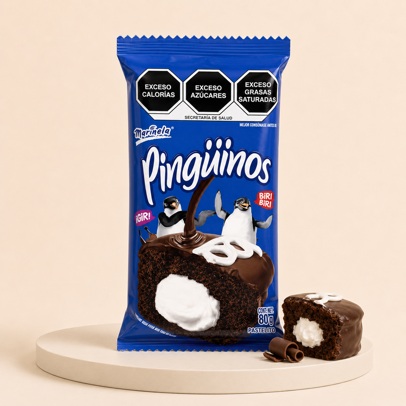 Pingüinos Chocolate Cake